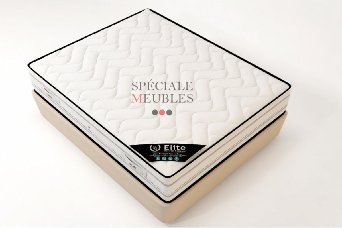 Ensemble Sommier Matelas Élite 25 cm – Mémoire de forme