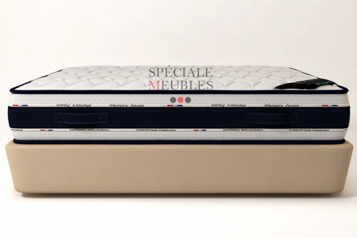 Ensemble Sommier Matelas Élite 22 cm – Mémoire de forme