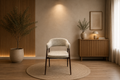 Chaise Lisa Marbella Pieds Noyer