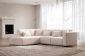 Off-White Velvet Coco Sofa