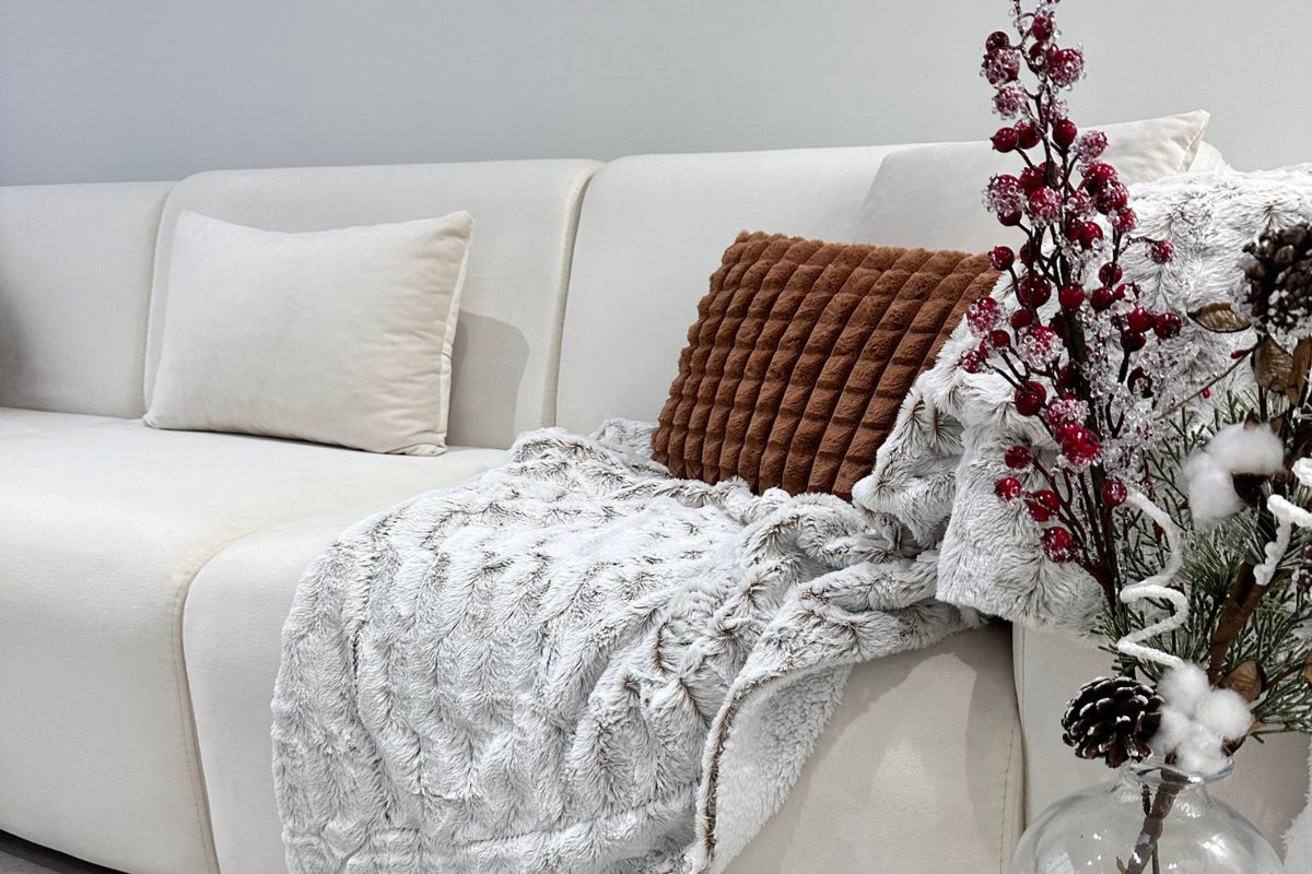 Off-White Velvet Coco Sofa