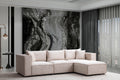 Canapé Éléance Velours Modulable 3+1 Pouf