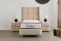 Lit Coffre Enfant RIO BEIGE - Velours